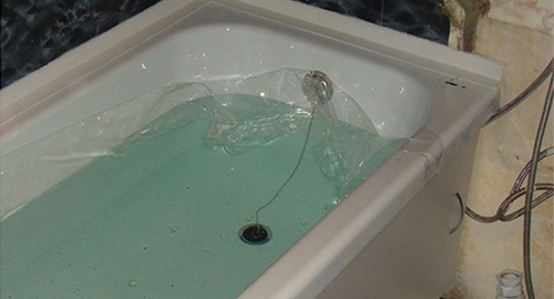 Установкой акрилового вкладыша | Вешняки